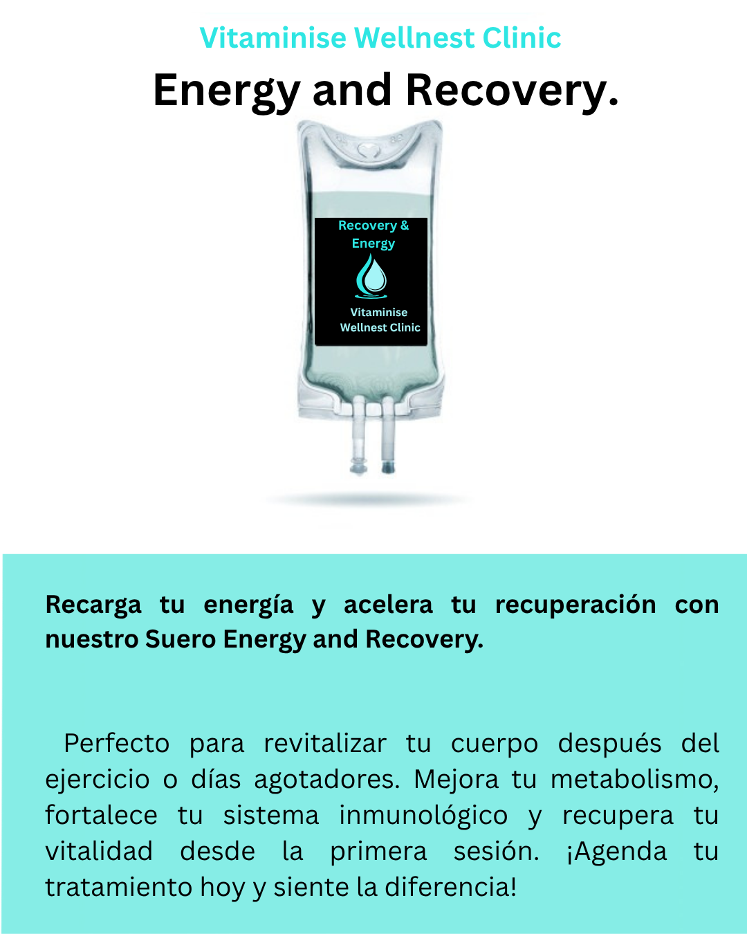 IV Therapy Energy and Recovery